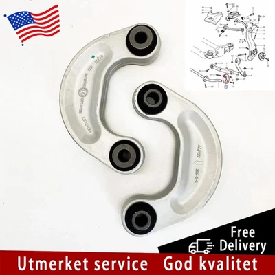 3W0411317C For Bentley Continental 04-18 Gt Gtc & Flying Spur Sway Bar Links Set Foto 1 de 4