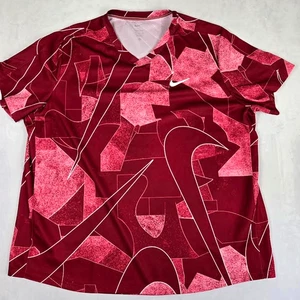 Nike Court Dri-FIT Victory Size 2XL Short Sleeve Pickleball Tennis Shirt Top - Picture 1 of 7