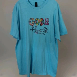 Christian Faith T-Shirt Bekleidung, spirituelle Damenkleidung, trendige Kleidung neu ohne Etikett - Bild 1 von 4