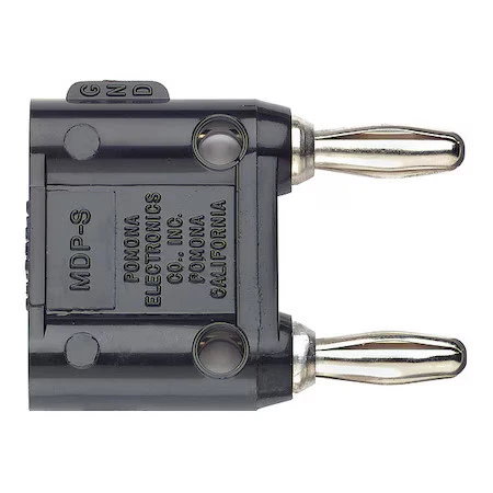 Pomona Electronics Mdp-S-0 двойная банановая вилка, стандартная банановая вилка, 1 1/2 дюйма, - Изображение 1 из 1