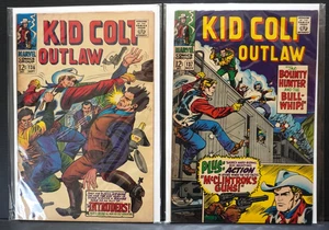 Kid Colt Outlaw # 136 and # 137 Marvel 12 cent Silver Age Western Comics 1967 - Picture 1 of 5