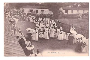SENEGAL - DAKAR - PROZESSION - Festung Nr. 164 - DND - Bild 1 von 1