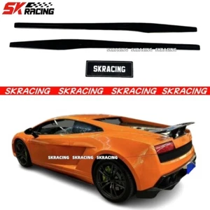 Side Skirts Extension Spoiler Bodykit For Lamborghini Gallardo LP570 LP550 LP560 - Picture 1 of 22