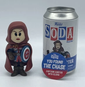 Figura de vinilo Funko Soda Chase Marvel ¿Qué pasaría si? Captain Carter Cubierto - Imagen 1 de 3