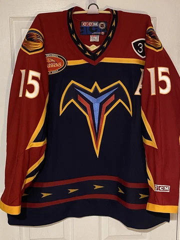 Dany Heatley 2003-04 Atlanta Thrashers Jersey CCM XXL Cover