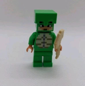 Lego Minecraft Schildkrötenhaut Krieger min162 21254 Minifigur Neu  - Bild 1 von 2