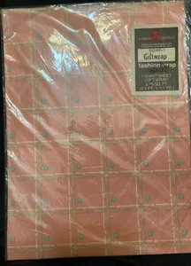 American Greetings Vintage Gift Wrap Paper Sealed - Picture 1 of 2