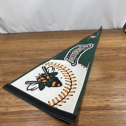 Augusta Green Jackets MiLB Minor League Baseball Pennant Used Crisp Colors Rare Cover