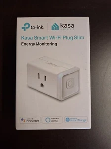 TP-Link Kasa Smart Wi-Fi Plug Slim w/ Energy Monitoring - FREE 2DAY SHIPPING 🚚 - Picture 1 of 3