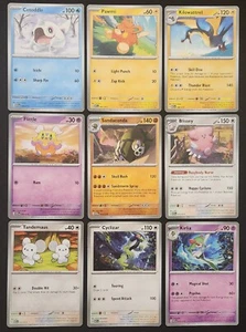 Match Battle Complete 9 Card Non Holo Set McDonald’s Promos Pokémon TCG 2023 NM - Picture 1 of 2