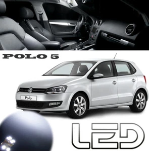 Pour POLO 5 6R 6C 10 Ampoules LED Habitacle Plafonnier Coffre Miroirs éclairage - Imagen 1 de 6