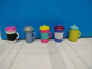 LOL Surprise Doll CUPS Lot of 5 Drinking Cup Mugs Bottles EUC - Picture 1 of 11
