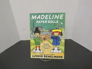 NEW 1994 Madeline Paper Dolls Book Ludwig Bemelmans - Picture 1 of 8