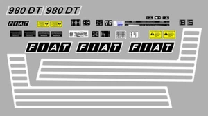 Fiat 980 DT decalcomanie adesive, kit Completo - Imagen 1 de 1