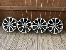 4 X Genuine Nissan Juke alloy wheels  2010 - 2019.  17 inch twin spoke 5 studs