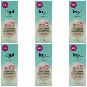 fenjal Öl & Schaumbad INTENSIV 6 x 200ml mit Avocado-Öl & Sheabutter -Badeessenz - Bild 1 von 1