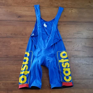 Nalini Mens 6 (XL-XXL) Cycling Bibshorts Vintage Italy 7" 15.5" (7.5/10) 2XL - Picture 1 of 13