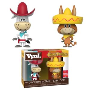 FUNKO VYNL HANNA BARBERA QUICK DRAW MCGRAW BABA LOOEY 2 PACK SDCC 2018 EXCLUSIVE