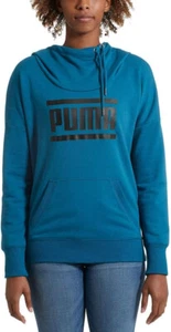 PUMA Ladies Refresh Hoodie in Corsair Black Size S - Picture 1 of 2