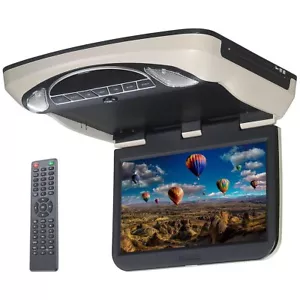 Audiovox VXMTG13 13.3" Overhead Monitor w/DVD, HDMI, IR/FM Transmitters - Picture 1 of 5