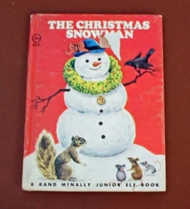 Rand McNally Junior Elf Books ~ The Christmas Snowman ~ Diane Sherman ~ 1977 - Picture 1 of 5