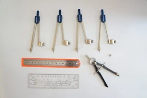 Lote de Herramientas de Dibujo de Colección STAEDTLER Brújula Arquitecto Ingeniería Dibujo - Imagen 1 de 12