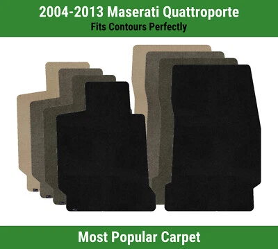 Lloyd Ultimat Front Row Carpet Mats for 2004-2013 Maserati Quattroporte  - Image 1 of 4