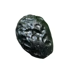 Fossilien Meteorit Tektit Mineralien Eisenerz Gesteine natur schwarz Weltraum grob 30g - Bild 1 von 12