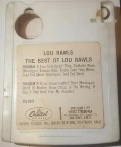 Lou Rawls Best 4CL-2948 Capitol Muntz 4-Track Cartridge FAST FROM USA SHIPPING - Picture 1 of 1