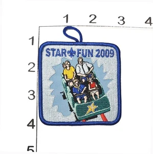 Patch montagne russe Star Fun Boy Scouts America BSA 2009 ricamata - Foto 1 di 1