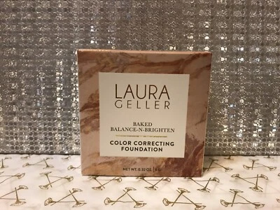 Laura Geller Baked Balance-N-Brighten Color Correcting Foundation 9g Medium New - Image 1 of 2