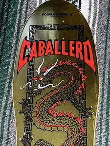 Powell Peralta Steve Caballero Chinese Dragon Skateboard Deck Gold Foil Bones - Bild 1 von 9