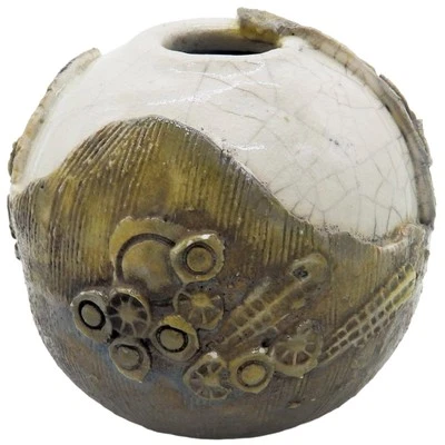An interesting Vassos Demetriou contemporary studio pottery Sphere Vase C.20thC - Image 1 of 4