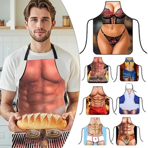 Funny Kitchen Gardening Apron Multi Designs for Women & Men Apron Accesorries N0 - Picture 1 of 22