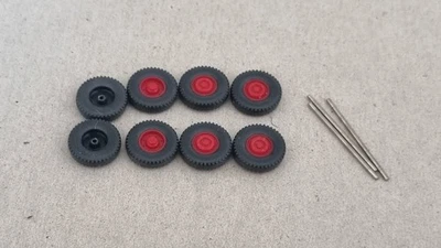 Lot 1657 Konvolut 8 Räder 12mm von Wiking in 1:87 Ersatzteile aus Sammlung - Bild 1 von 2