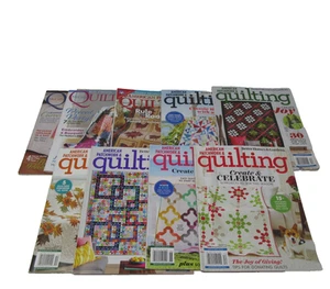 Quilting Magazine McCall's & American Patchwork BHG Lot of 9 Christmas Autumn - Picture 1 of 14