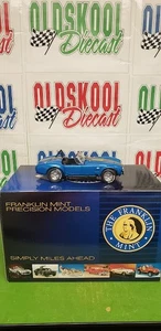 1966 Shelby Cobra 427 S/C Blue & Gold Franklin Mint B11F070 Maßstab 1:24 - Bild 1 von 17