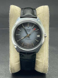 ORIS Men's Grey dial Mechanical manual Wind Excellent condition. - Picture 1 of 8