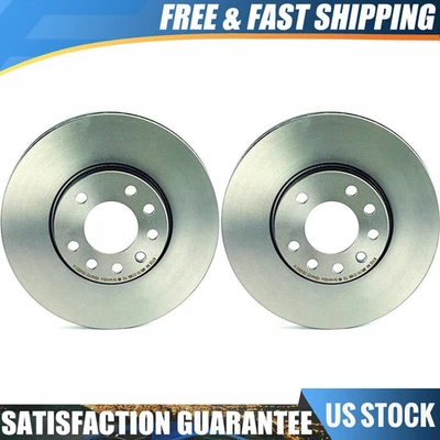 Conjunto de rotores de freio dianteiro Brembo alto desempenho original para 1999 Saab 9-5 - Imagem 1 de 4