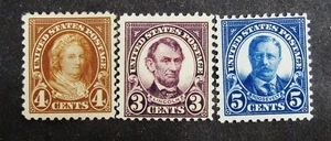 nystamps US Stamp # 555-557 Mint OG H L18x3932 - Imagen 1 de 2
