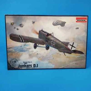 Roden 433 Junkers D.I German Fighter Aircraft 1/48 Scale Model Kit World War I - Imagen 1 de 7