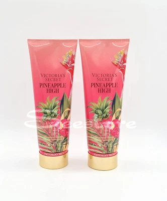 Victoria's Secret Pineapple High Fragrance Body Lotion 8 oz New Set of 2 - Image 1 of 3