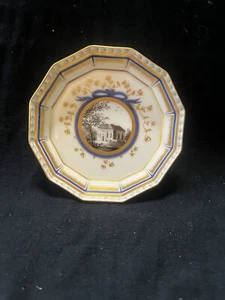 Vintage Kings Pearl Porcelain Espresso Saucer Miniature Dish Nymphenburg Germany - Picture 1 of 4