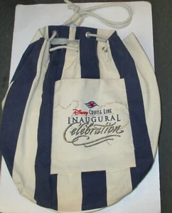 Bolso de Mano de Lona Celebración Inaugural Disney Cruise Line - Imagen 1 de 1