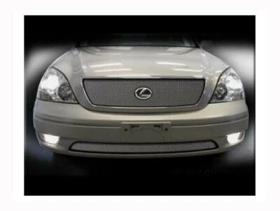 Rejillas de malla inferior superpuestas superiores principales y parachoques Lexus LS LS430 2001-03  Foto 1 de 3