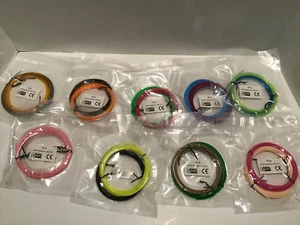 3D Pen/Printer Filament Refills 1.75mm PLA - 18 Colors 180 Total Feet NGO - Picture 1 of 6