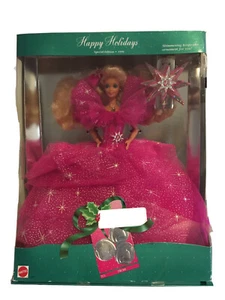 Holiday Barbie 1990 New But Damaged Box - Picture 1 of 5