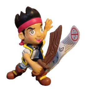 Disney - 2,5" PVC Figur - Jake & die Nimmerland Piraten - Jake - Neu mit Etikett - Bild 1 von 3