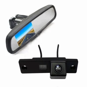 Reverse Camera Rear View Mirror Monitor for Toyota 4 Runner/Land Cruiser - Picture 1 of 8