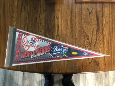 NEW YORK YANKEES 1998 WORLD SERIES CHAMPIONS PENNANT - Image 1 of 4